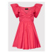 Liu Jo Každodenné šaty CA2286 T8864 Ružová Regular Fit