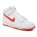 Nike Sneakersy Dunk Hi Retro DV0828 100 Biela