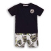 DIRKJE Set 2dielny C-SO TROPICAL HAWAII Navy-Green