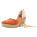 Clara Duran  PLATROMA  Espadrilky Oranžová