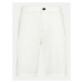 JOOP! Jeans Bavlnené šortky 15 JJF-65Rudo-D 30041957 Biela Regular Fit