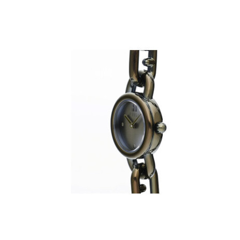 Furla Hodinky Chain Braceles WW00032-MT0000-0946S-1-053-20-CN-W Čierna