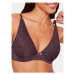 Triumph Podprsenka Bralette Aura Spotlight T WP 10216460 Fialová