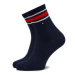 Tommy Hilfiger Súprava 2 párov vysokých dámskych ponožiek 701224914 Tmavomodrá