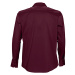 SOĽS Brighton Pánska košeľa SL17000 Medium burgundy