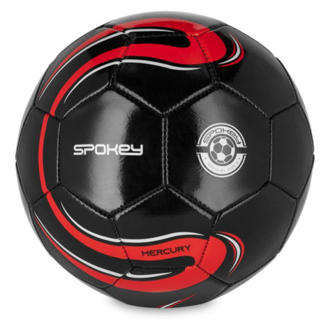 Spokey MERCURY Futball Ball, Vel. 5, black-red