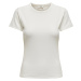 Jacqueline de Yong Dámske tričko JDYSOLAR Regular Fit 15314449 Cloud Dancer XS