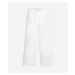 Nohavice Karl Lagerfeld Embroidered Pants White