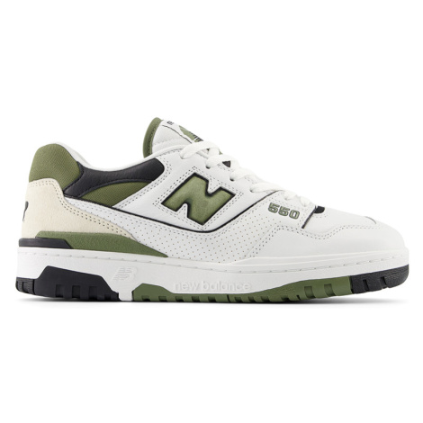 Unisex topánky New Balance BB550DOB – biele