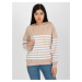 Women's sweatshirt Rue Paris - beige