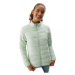 Dievčenská bunda 4F JUNIOR DOWN JACKET-JAW23TDJAF219-42S-LIGHT GREEN