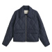 BUNDA GANT QUILTED COLLARED JACKET modrá