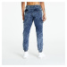 Kalhoty Urban Classics Denim Cargo Jogging Pants Light Skyblue Acid Washed