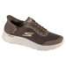 Hnedé pánske tenisky Skechers Slip-Ins: Go Walk Flex - Hands Up 216324-BRN