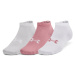 UNDER ARMOUR-UA Essential Low Cut 3pk-PNK Ružová