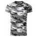 Malfini Camouflage Unisex tričko 144 camouflage gray