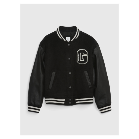 čierne dievčenské bundy jar / jeseň