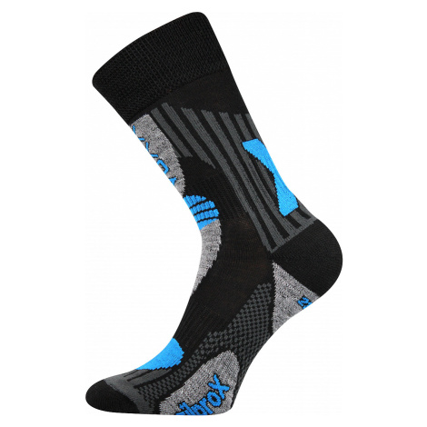 ponožky Voxx Vision čierna-modrá merino