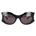 Balenciaga  Occhiali da Sole  Hourglass Round BB0256S 001  Slnečné okuliare Čierna