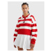 White-red ladies striped sweater Tommy Jeans - Women