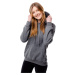 Women's Hoodie GLANO - dark gray