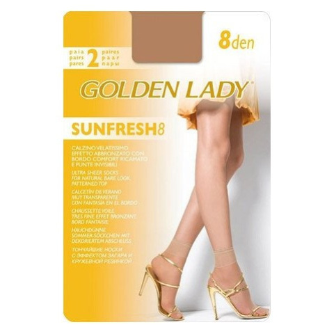 Golden Lady Sunfresh 8 den A'2 2-pack dámské ponožky