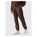 Dámske tepláky 4F TROUSERS-AW23TTROF455-81S-BROWN