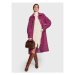 Custommade Vlnený kabát Isabel 999540835 Ružová Regular Fit