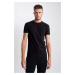DEFACTO Slim Fit Short Sleeve Knitted Tops
