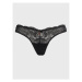 Emporio Armani Underwear Stringové nohavičky 164652 3R218 00020 Čierna