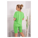 Komplet top+legginsy jasny zielony UNI