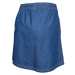 Willard LELA Dámska plátená sukňa s džínsovým vzhľadom, modrá, veľkosť