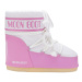 Dámske nízke zimné topánky MOON BOOT MB ICON LOW NYLON JB05 PINK WHITE