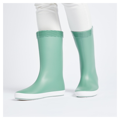 Čižmy do dažďa 100 kaki TRIBORD