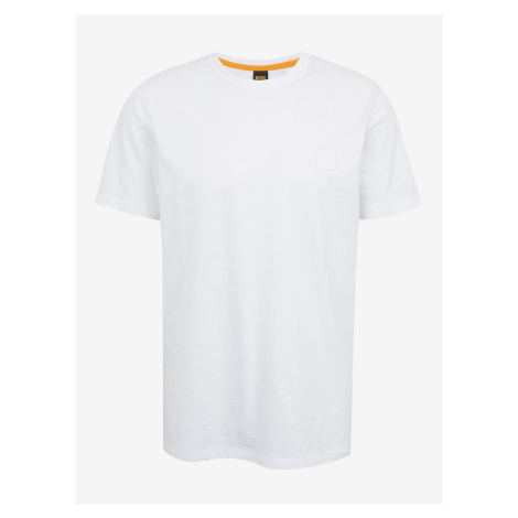 Biele pánske tričko BOSS Hugo Boss