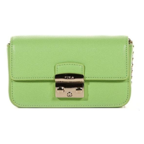 Furla Kabelka - METROPOLIS MINI CROSSBODY zelená