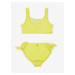 Žlté dievčenské dvojdielne plavky Tommy Hilfiger