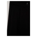 Detské nohavice United Colors of Benetton čierna farba, jednofarebné