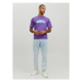 Jack&Jones Tričko Euphori 12232256 Fialová Standard Fit