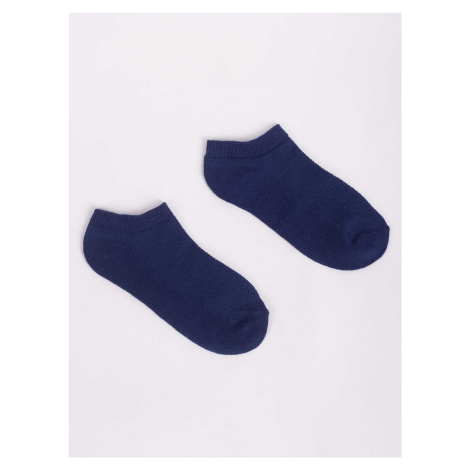 Yoclub Chlapčenské členkové tenké bavlnené ponožky Basic Plain Colours 6-Pack SKS-0027C-0000-004