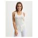 Women's cream tank top Guess - Women's