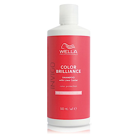 Šampón na jemné až normálne farbené vlasy Wella Professionals Invigo Color Brilliance Fine - 500
