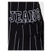 Tommy Jeans Plisovaná sukňa Tjw Pinstipe Super DW0DW15193 Tmavomodrá Regular Fit