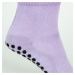 Ponožky do bazéna fialovo-ružové