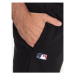 47 Brand Športové kraťasy Los Angeles Dodgers Imprint 47 Helix Shorts Čierna Regular Fit