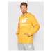 New Balance Mikina Essentials Stacked Logo Po MT03558 Žltá Relaxed Fit
