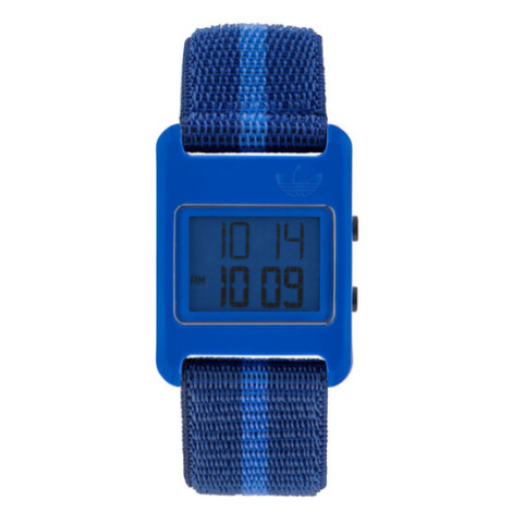 Adidas Originals Hodinky Retro Pop Digital Watch AOST23070 Modrá