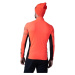 Rossignol mikina Classique Hero 1/2 Zip neon red