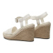 Calvin Klein Espadrilky Wedge 70Hh - He HW0HW01499 Béžová