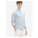 Bielo-modrá pánska pruhovaná košeľa Tom Tailor